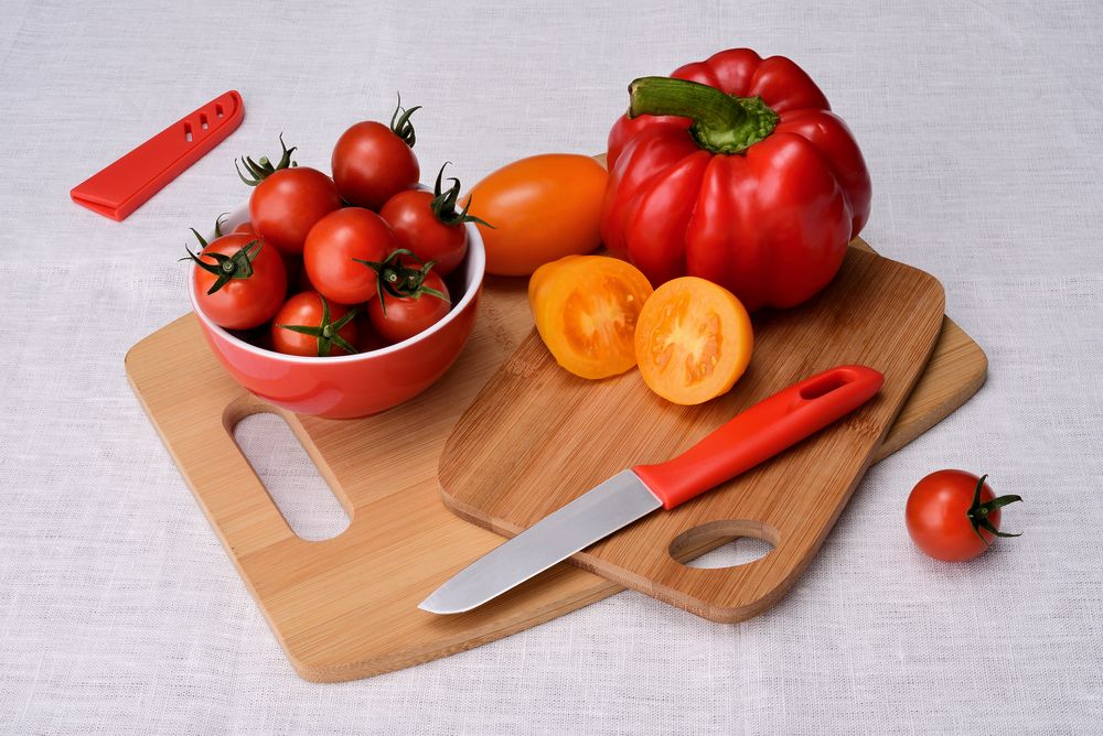 Нож кухонный Aztec, красный / Миниатюра WWW (1000)