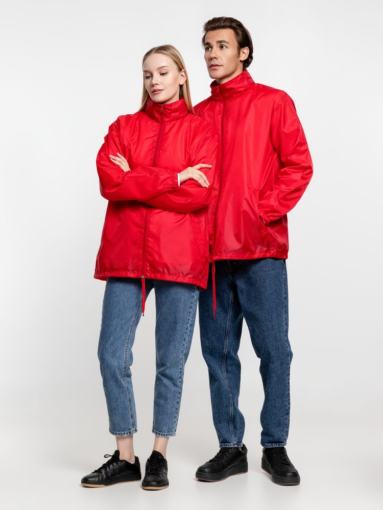 Ветровка унисекс Shift, красная / Миниатюра WWW (1000)