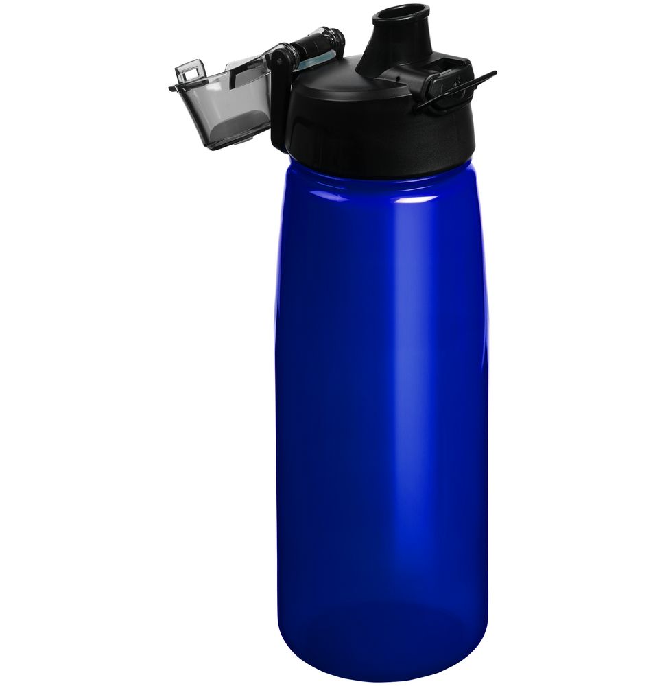 Спортивная бутылка Rally, синяя / Миниатюра WWW (1000)