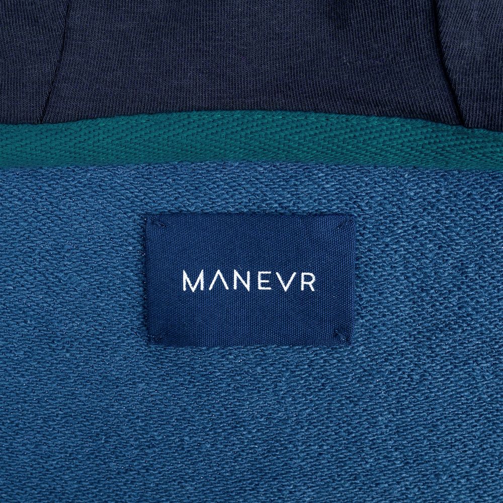 Толстовка унисекс Kosmos 1.0, синяя / Миниатюра WWW (1000)