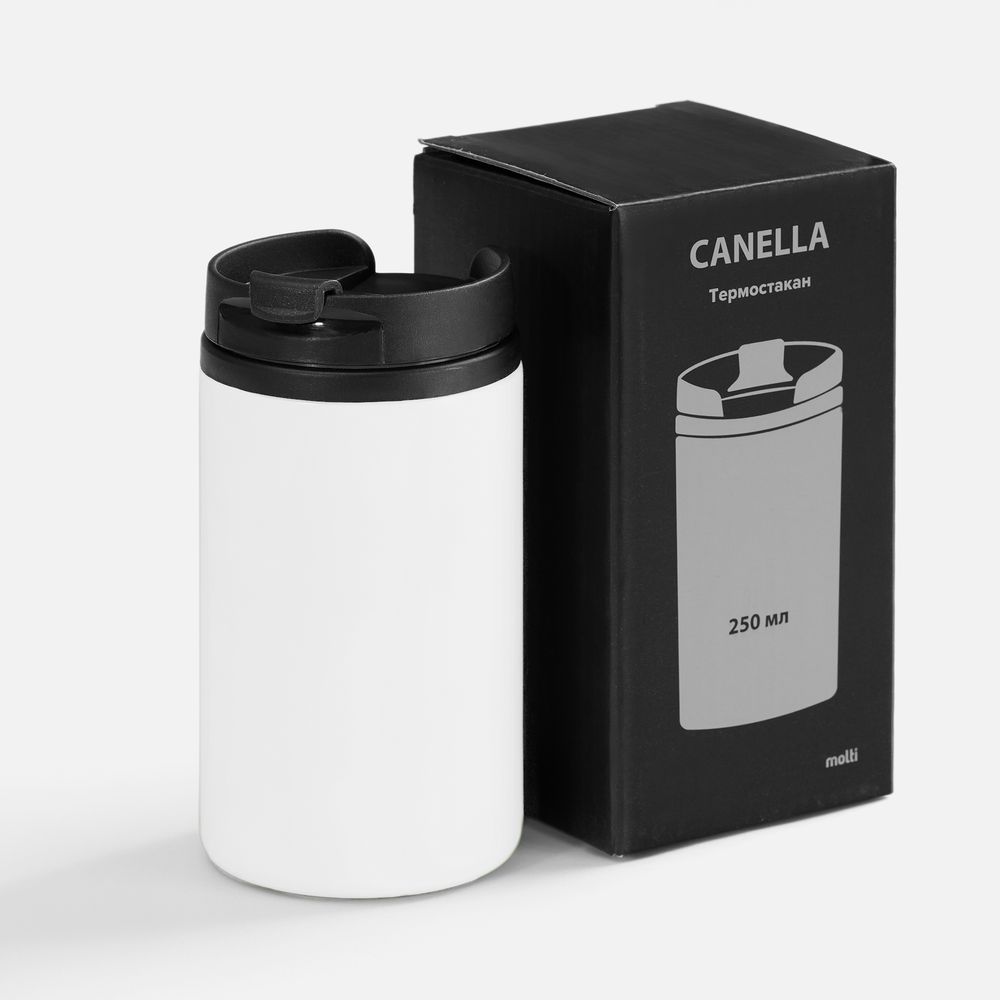 Термостакан Canella, белый / Миниатюра WWW (1000)