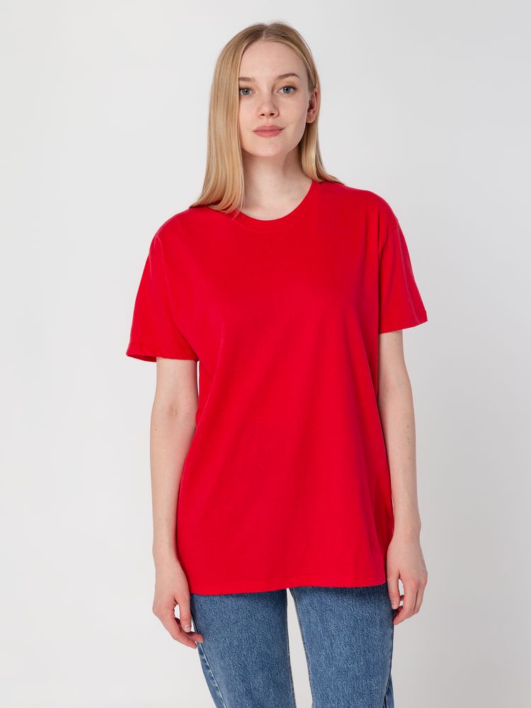 Футболка унисекс Regent 150, красная / Миниатюра WWW (1000)