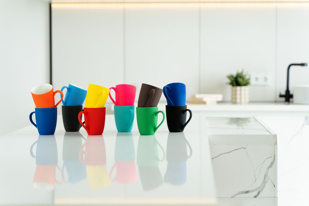 Кружка Good Morning с покрытием софт-тач, ver.2, ярко-красная / Миниатюра WWW (1000)