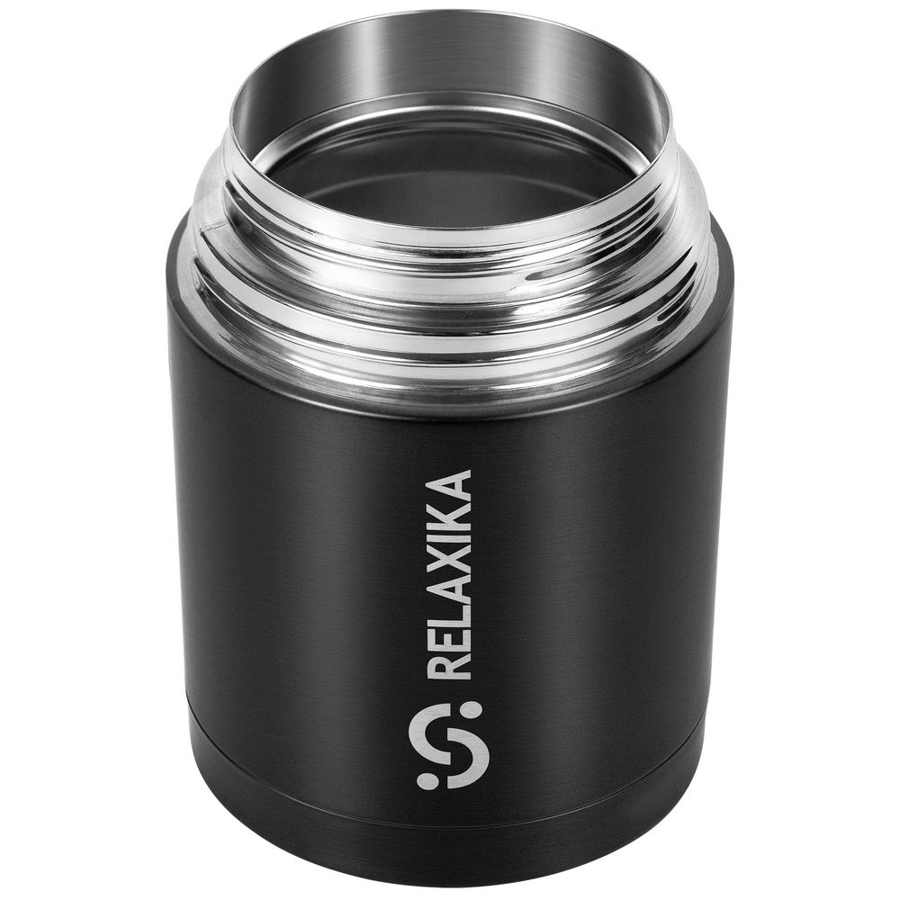 Термос для еды Relaxika 700, черный / Миниатюра WWW (1000)