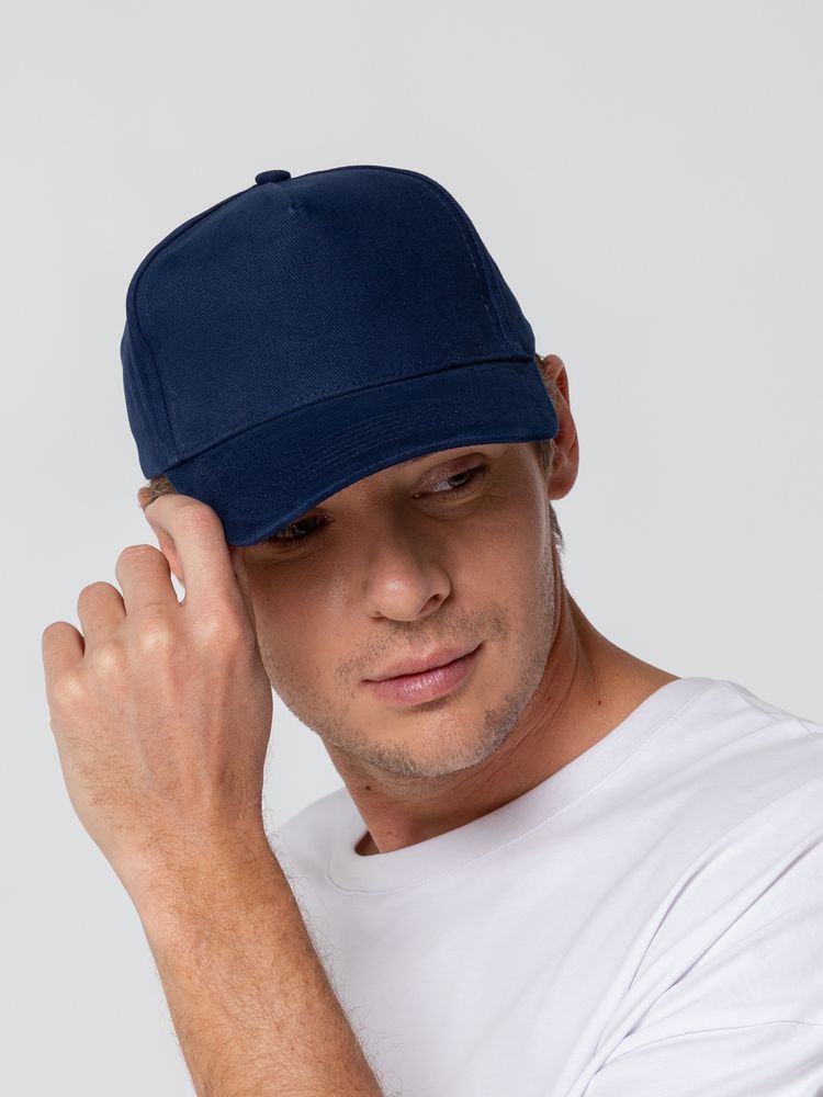 Бейсболка Standard, темно-синяя / Миниатюра WWW (1000)