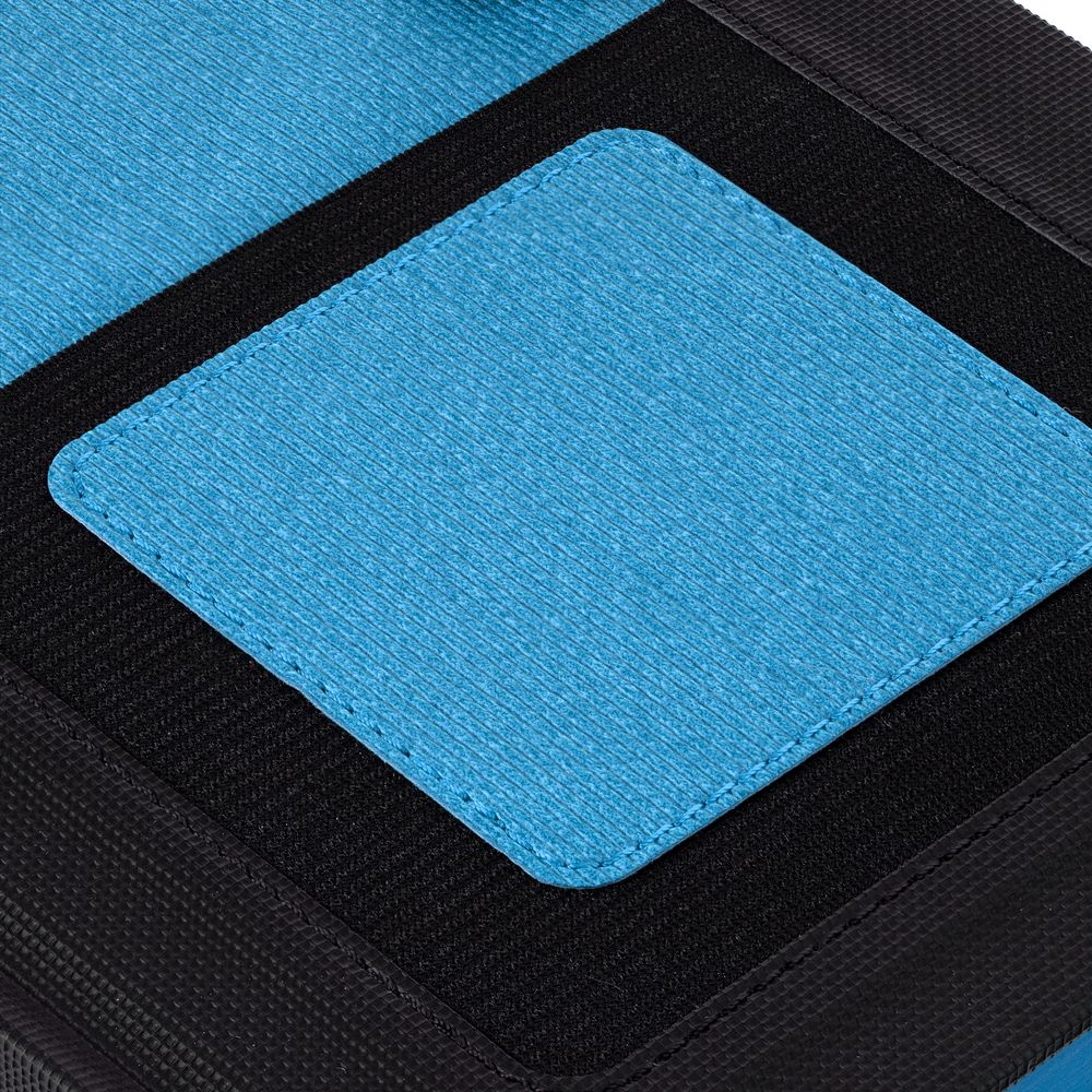 Ежедневник Mobile, недатированный, черный с голубым / Миниатюра WWW (1000)