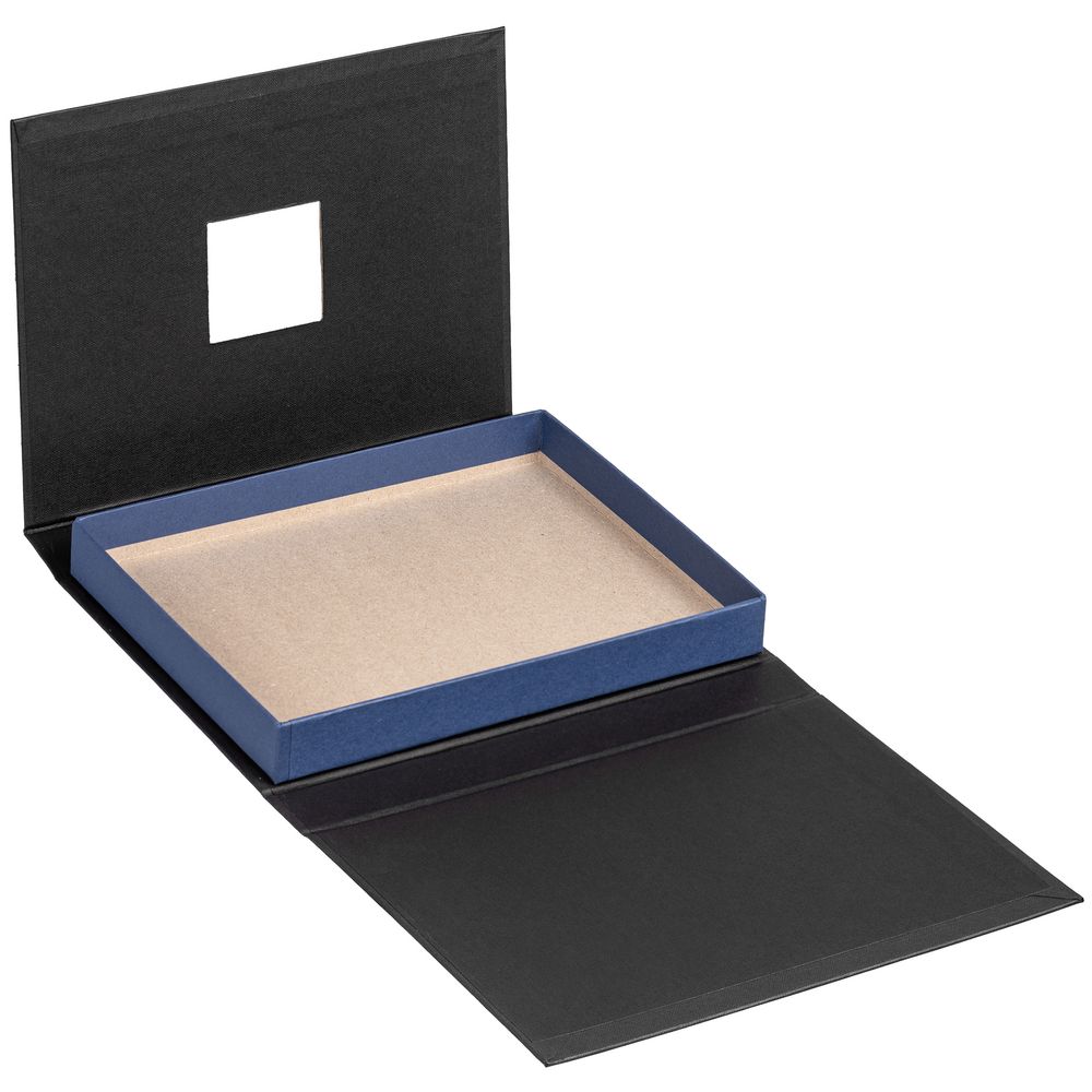 Коробка Plus, черная с синим / Миниатюра WWW (1000)