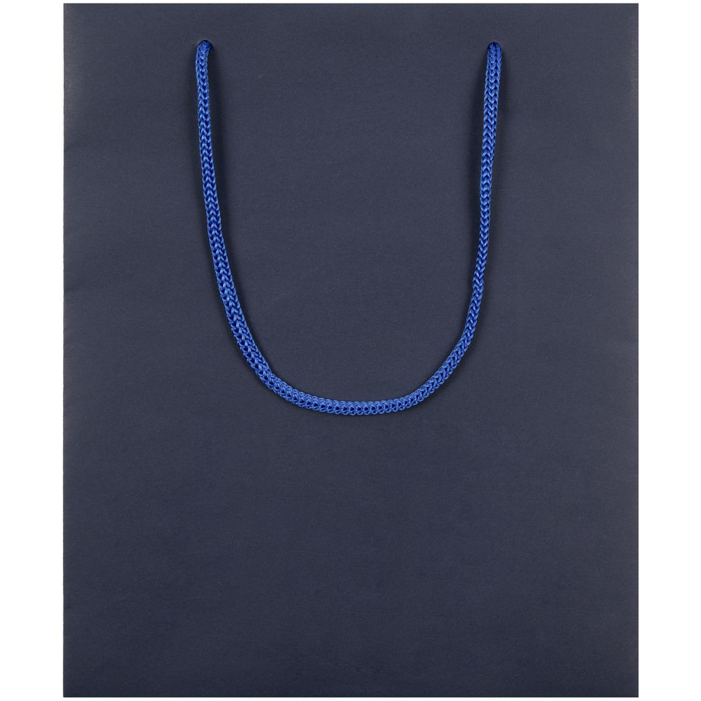 Пакет бумажный Vid M, синий / Миниатюра WWW (1000)