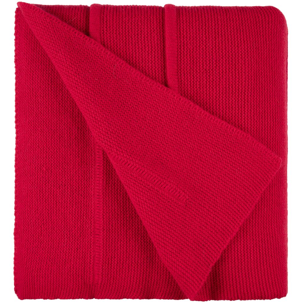 Плед Nessona Alpaca, красный (гвоздика) / Миниатюра WWW (1000)