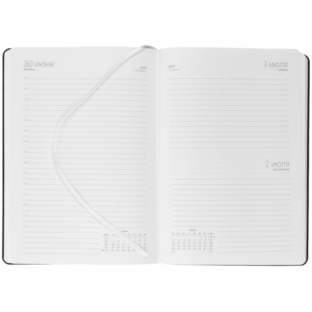 Ежедневник Flex Shall, датированный, оранжевый / Миниатюра WWW (1000)