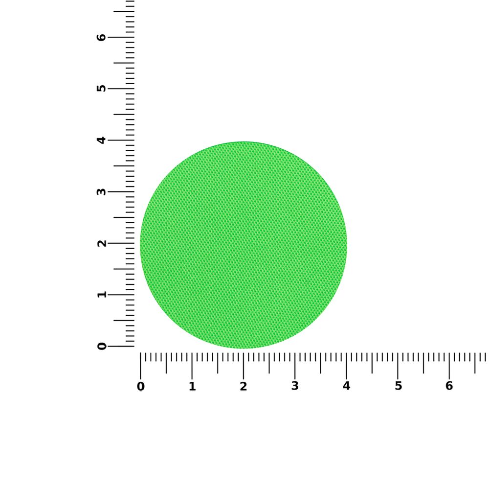 Наклейка тканевая Lunga Round, M, зеленый неон / Миниатюра WWW (1000)