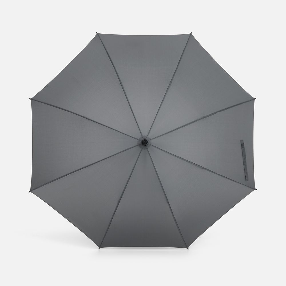 Зонт-трость Simple Golf, серый / Миниатюра WWW (1000)