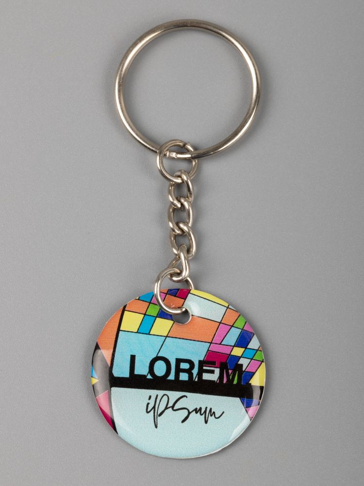 Брелок с полимерным покрытием Harz на заказ / Миниатюра WWW (1000)