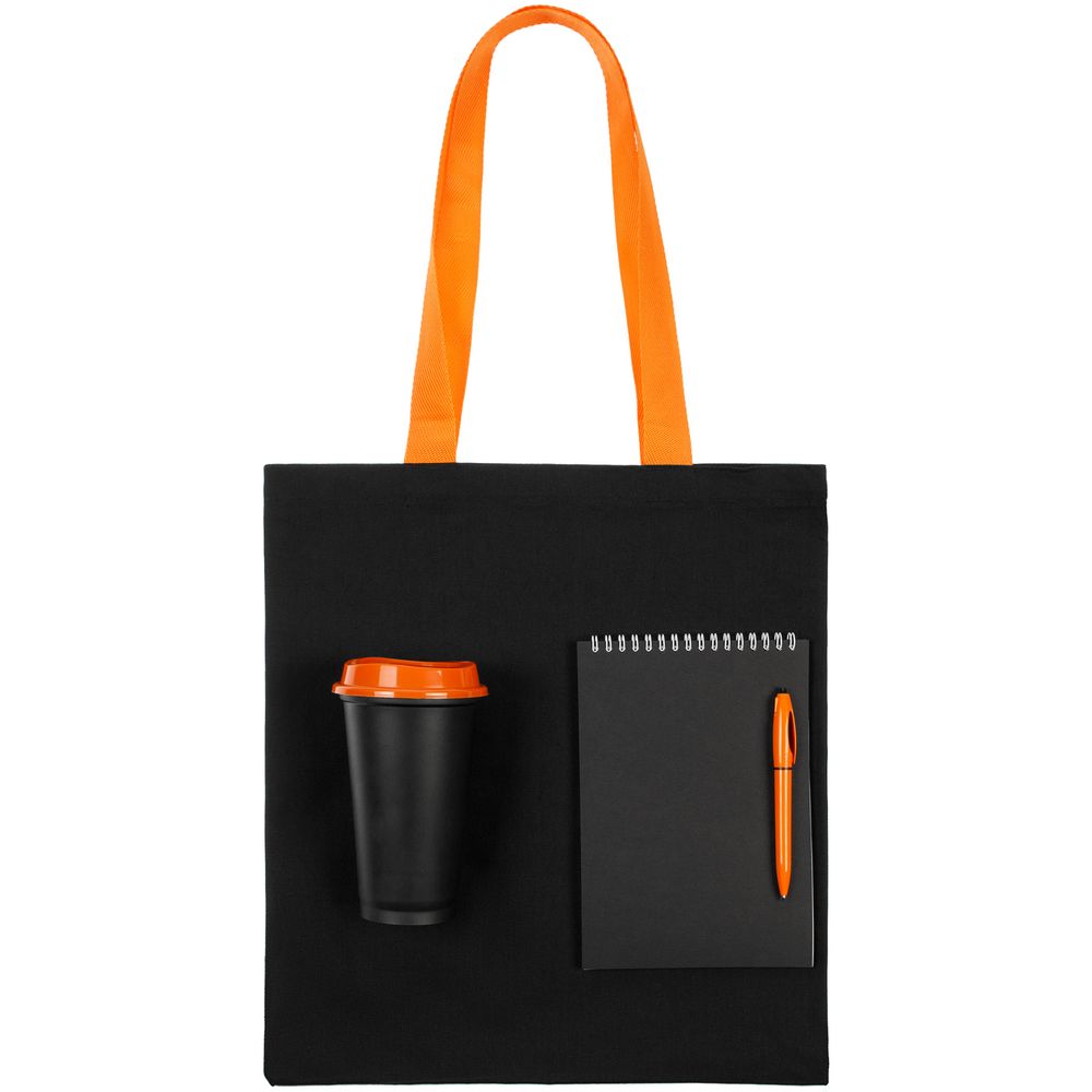 Набор Take Part, черный с оранжевым / Миниатюра WWW (1000)