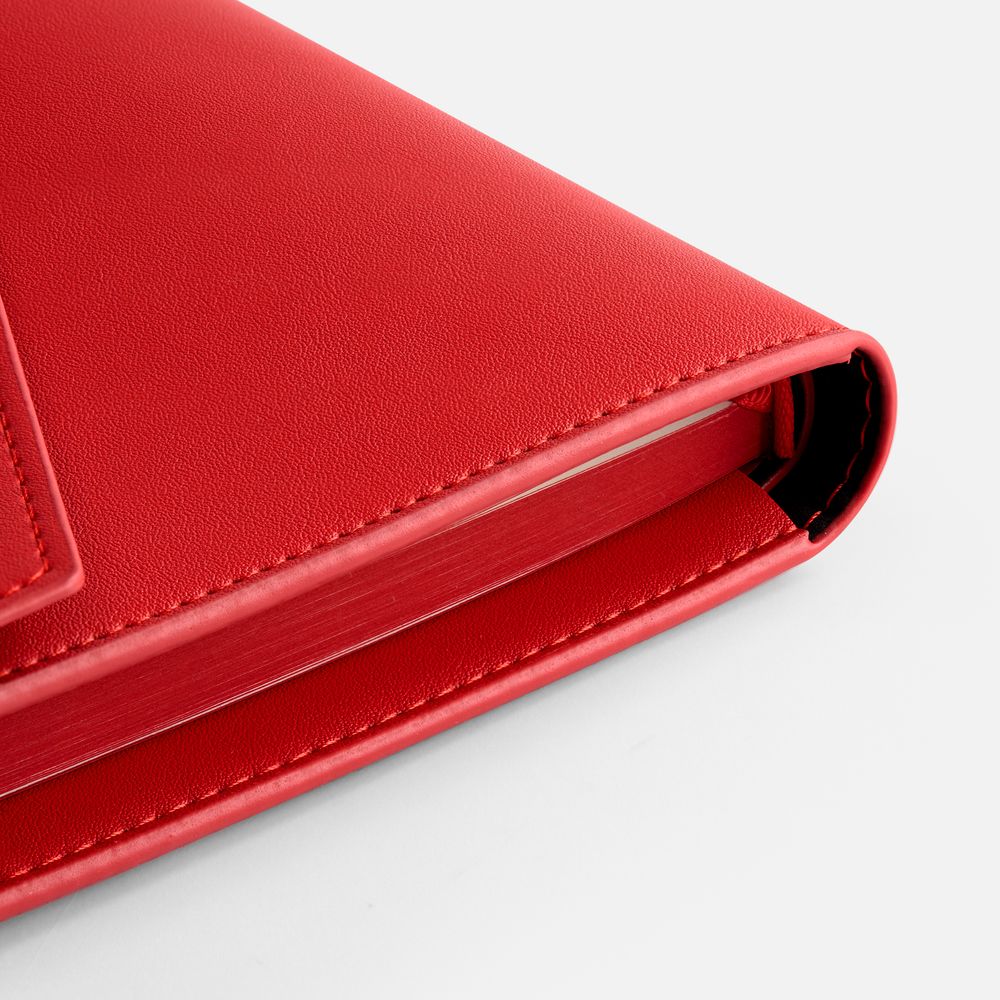 Ежедневник-органайзер Clean Slate, недатированный, красный / Миниатюра WWW (1000)