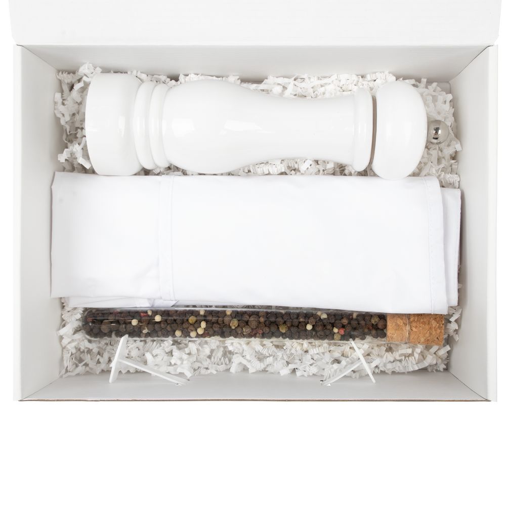 Набор Gambit с мельницей и фартуком, белый / Миниатюра WWW (1000)