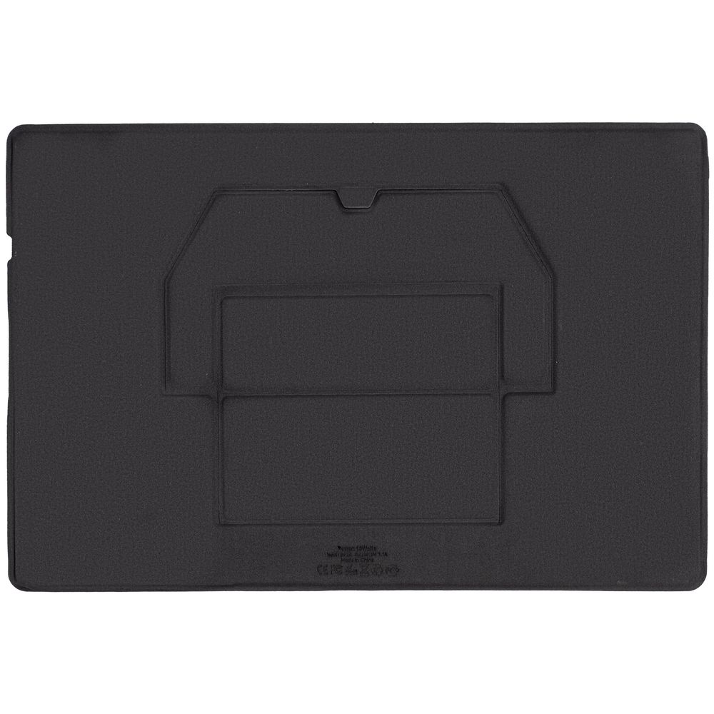 Настольный органайзер с беспроводной зарядкой Oiro, серый / Миниатюра WWW (1000)