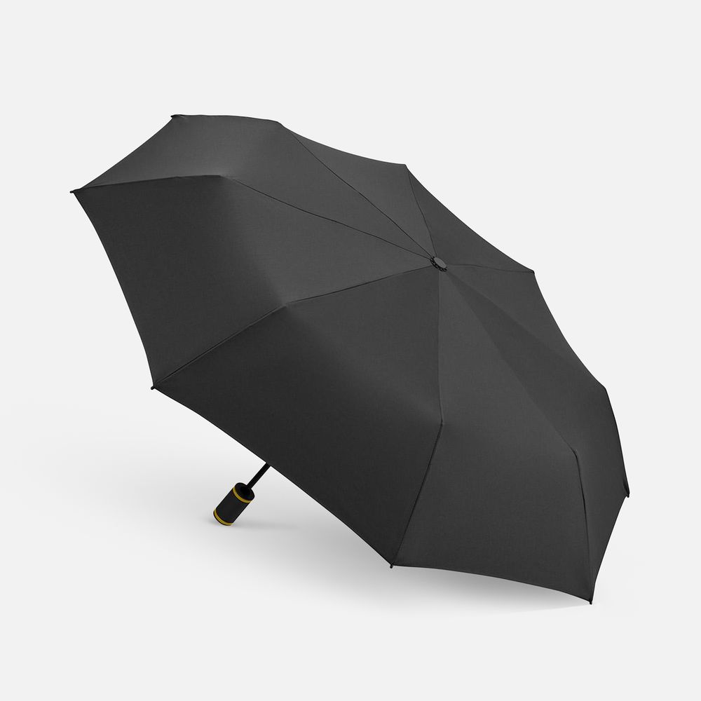 Зонт складной AOC Mini с цветными спицами, желтый / Миниатюра WWW (1000)