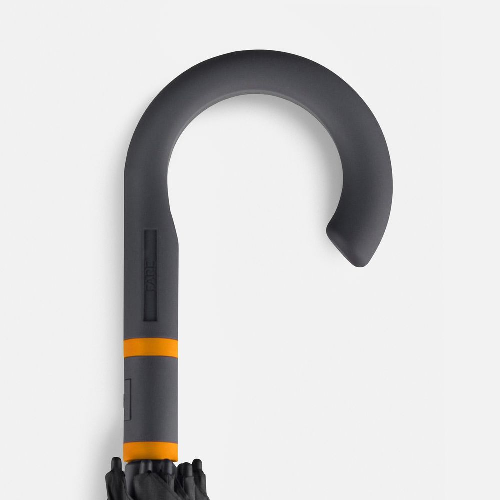 Зонт-трость с цветными спицами Color Style, оранжевый / Миниатюра WWW (1000)