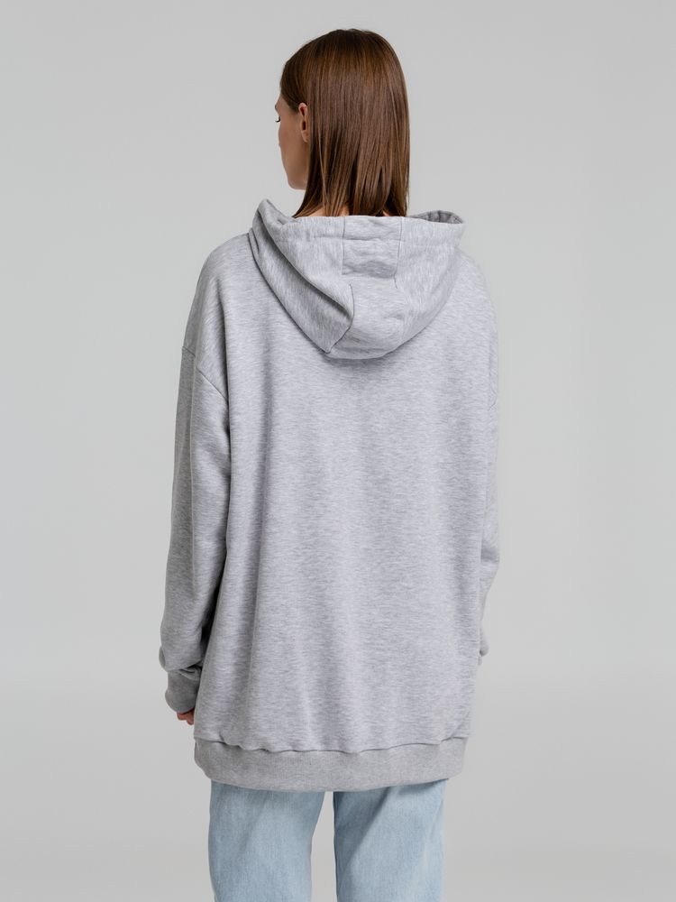 Худи оверсайз «Чистая соль», серый меланж / Миниатюра WWW (1000)