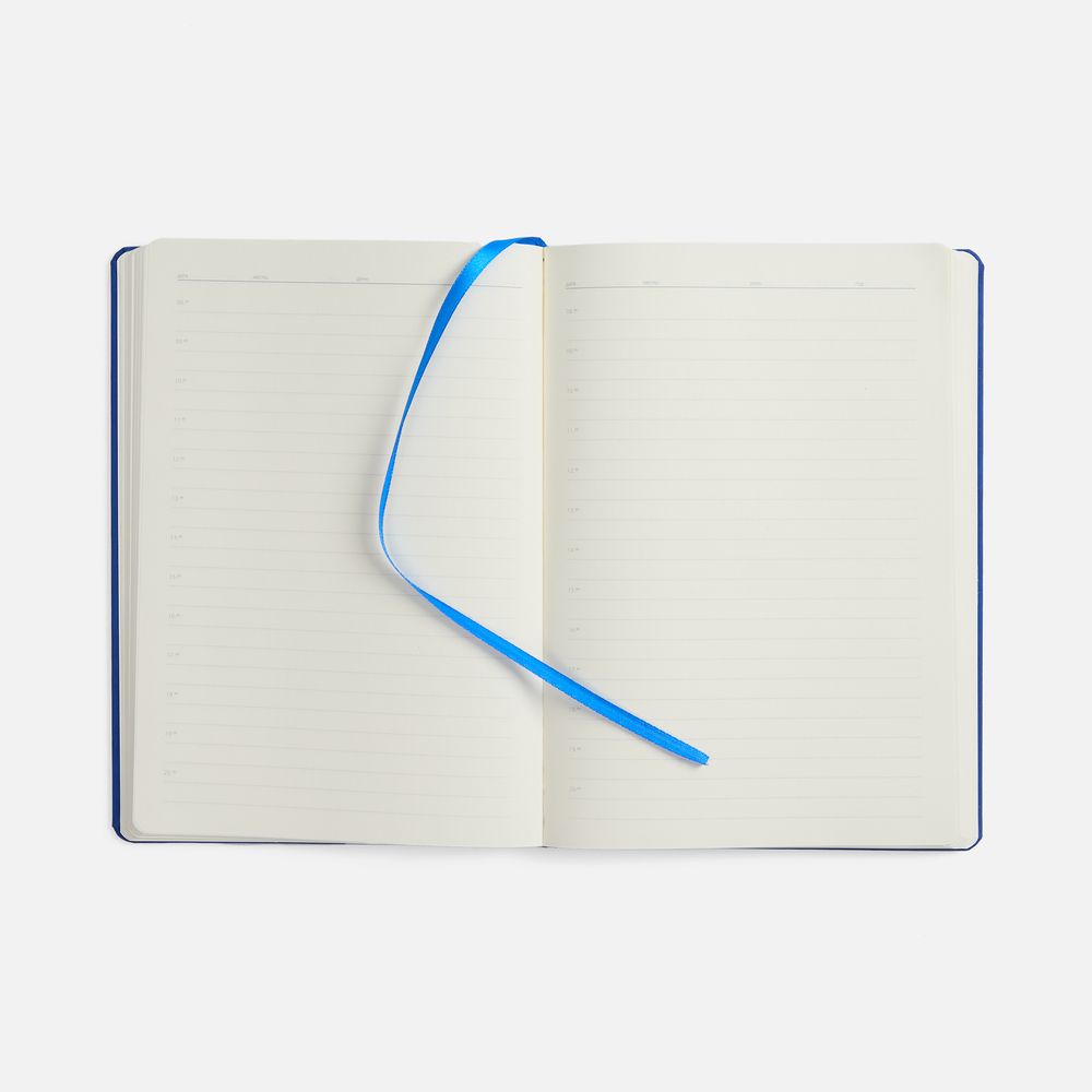 Ежедневник Urban Metal, недатированный, ярко-синий / Миниатюра WWW (1000)