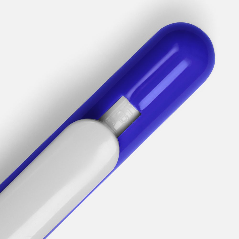 Ручка шариковая Swiper, синяя с белым / Миниатюра WWW (1000)