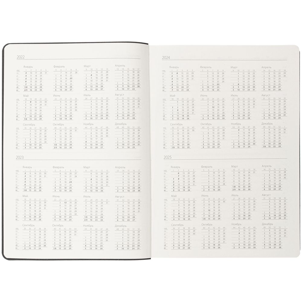 Ежедневник Flex Shall, недатированный, фиолетовый / Миниатюра WWW (1000)