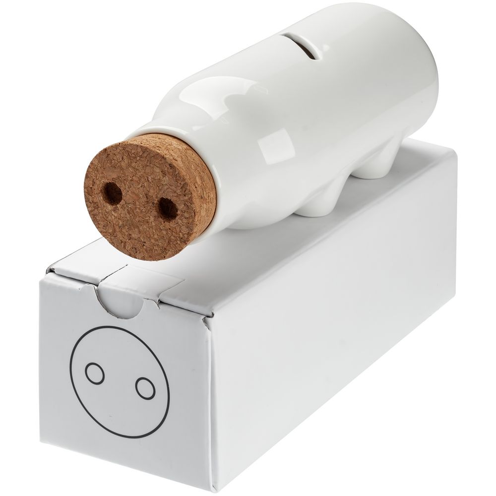 Копилка My Lavish Pig, белая / Миниатюра WWW (1000)