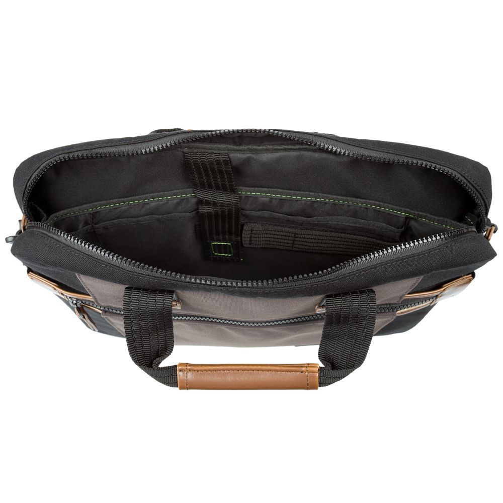 Сумка для ноутбука Sideways Laptop Bag, черная с серым / Миниатюра WWW (1000)