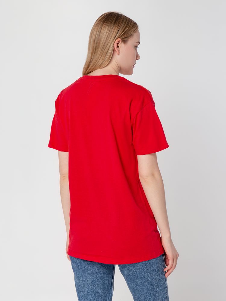 Футболка унисекс Regent 150, красная / Миниатюра WWW (1000)