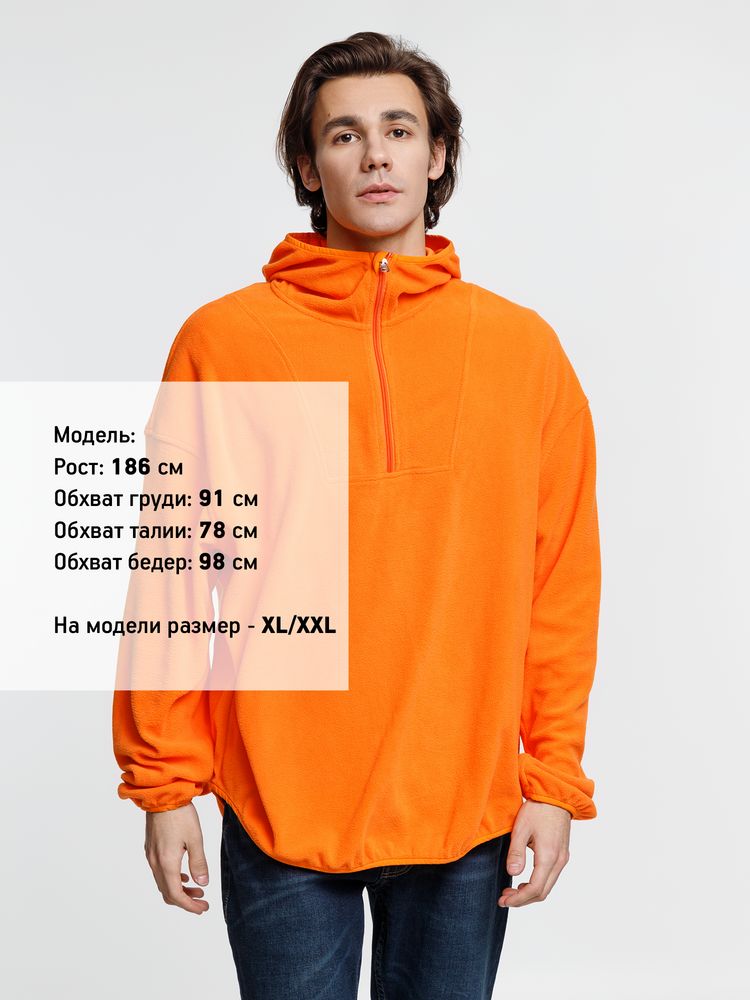 Анорак флисовый унисекс Fliska, оранжевый / Миниатюра WWW (1000)