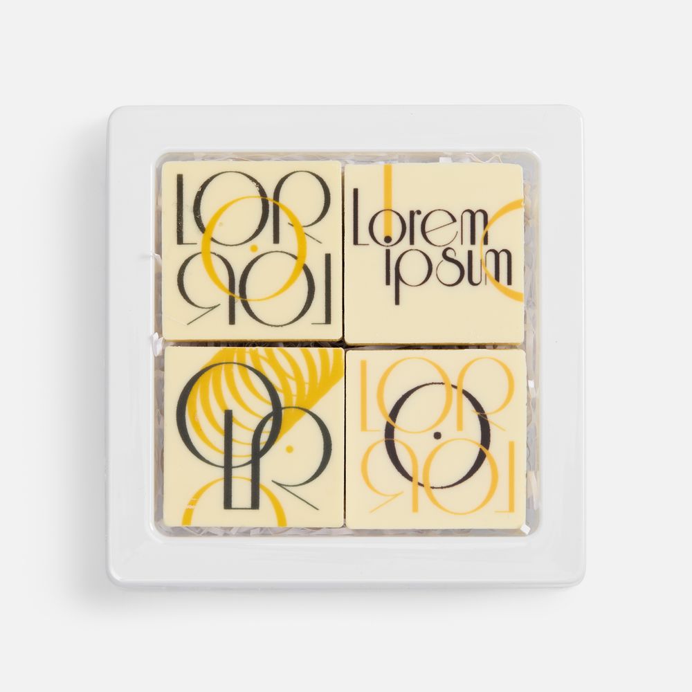 Набор из 4 печений Dream White / Миниатюра WWW (1000)