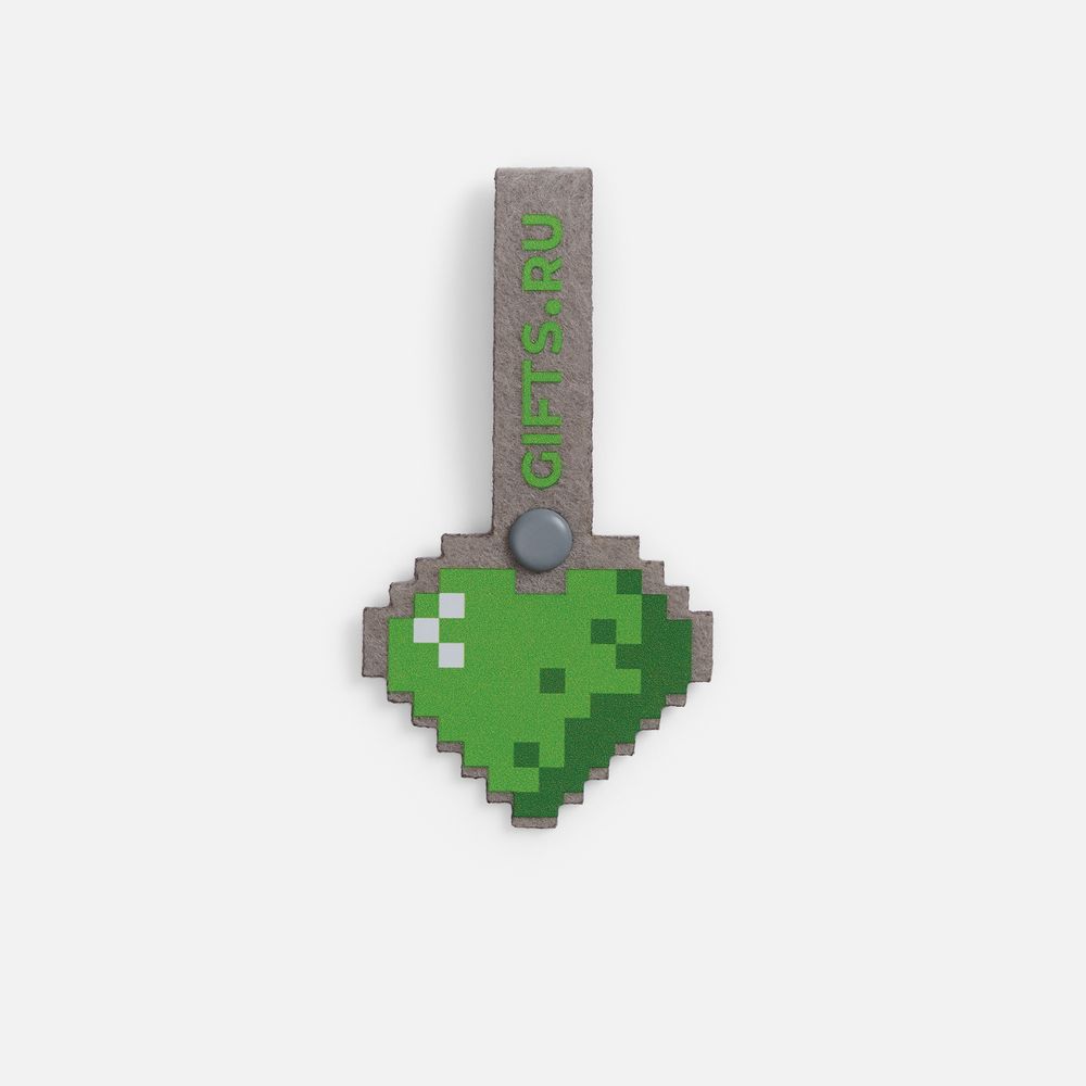 Шеврон из фетра Felt M, серый / Миниатюра нанесения (1000)