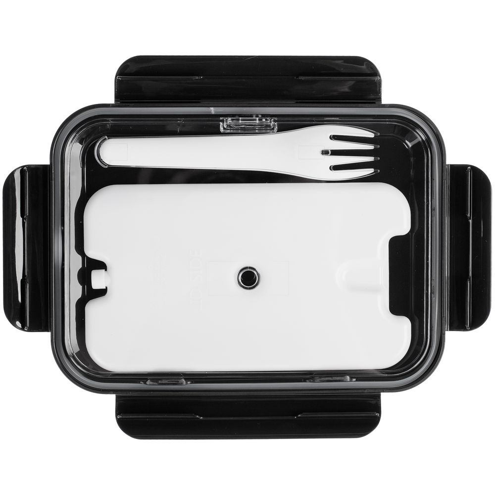 Ланчбокс Cibus с аккумулятором холода, белый с черным / Миниатюра WWW (1000)