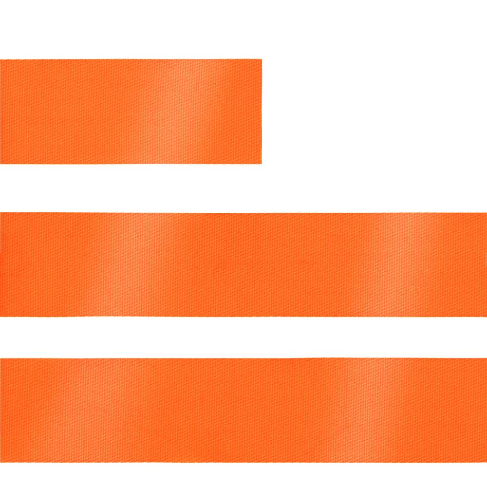 Лента сатиновая Satin 20 S, оранжевая, 50 см / Миниатюра WWW (1000)