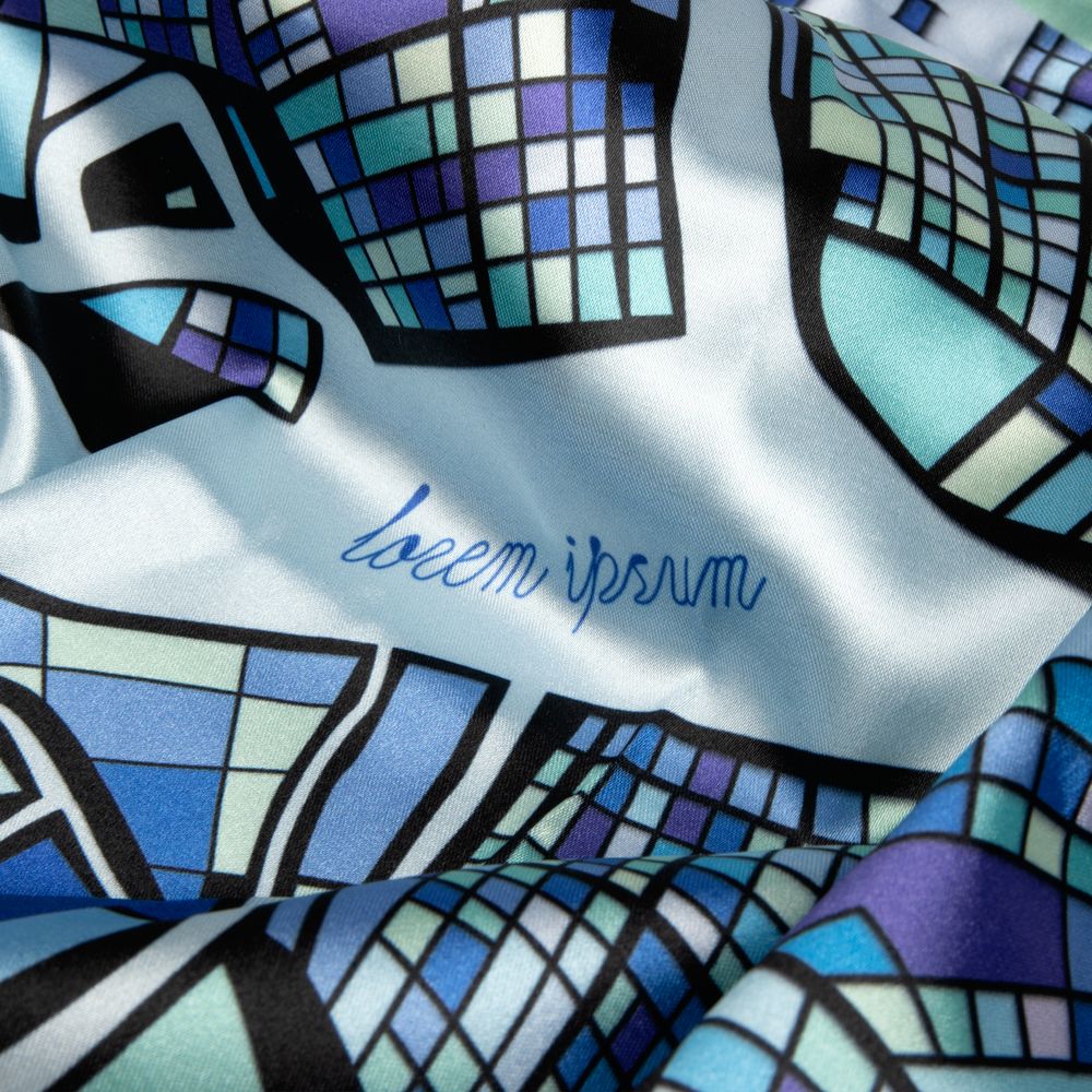 Платок с печатью на заказ ColorSharm, M / Миниатюра WWW (1000)