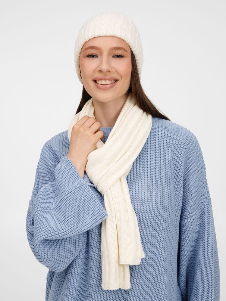 Шарф Metelitsa, белый (молочный) / Миниатюра WWW (1000)