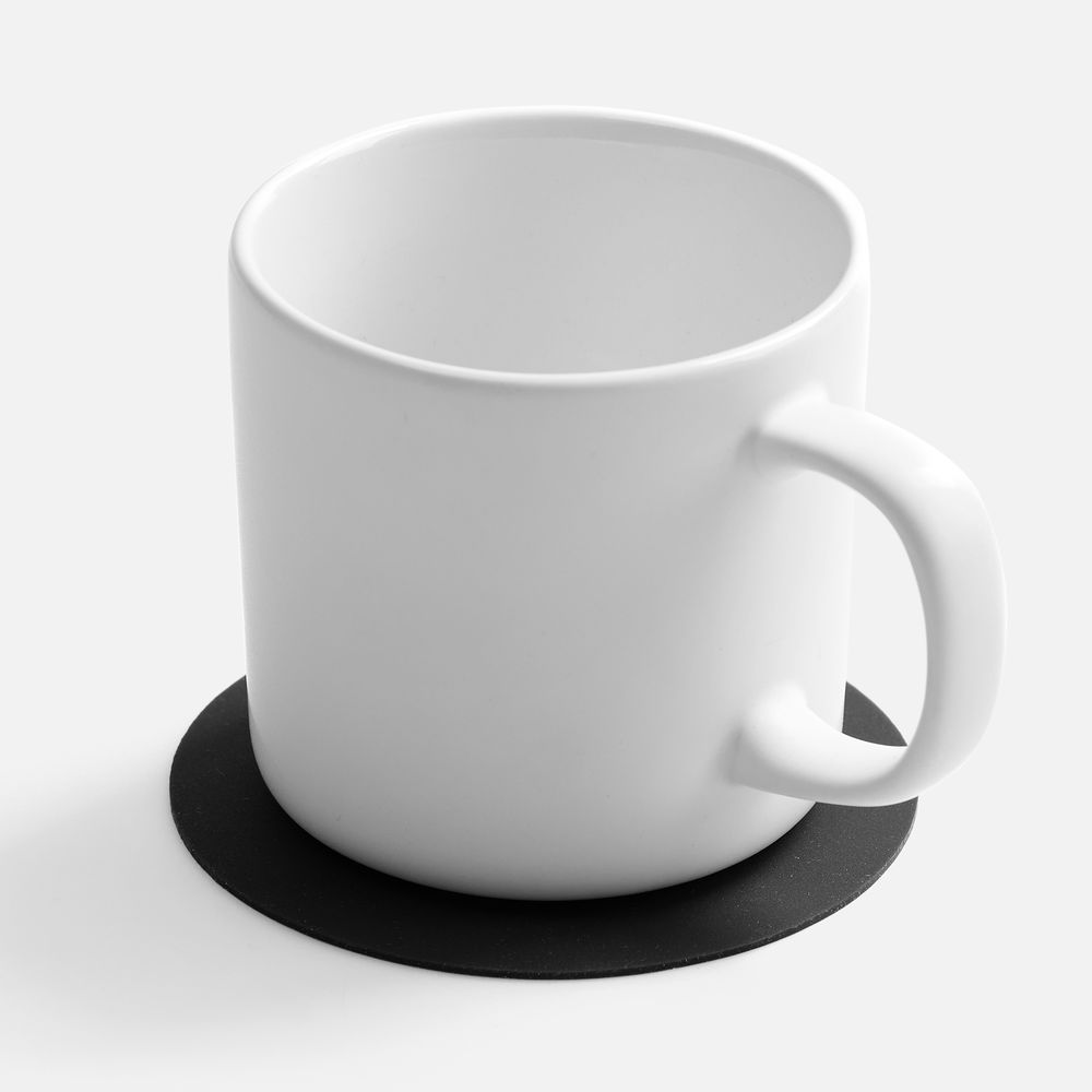 Костер Costero, круглый, черный / Миниатюра WWW (1000)