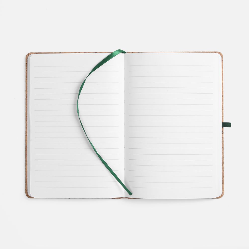 Блокнот Corkfolio, зеленый / Миниатюра WWW (1000)