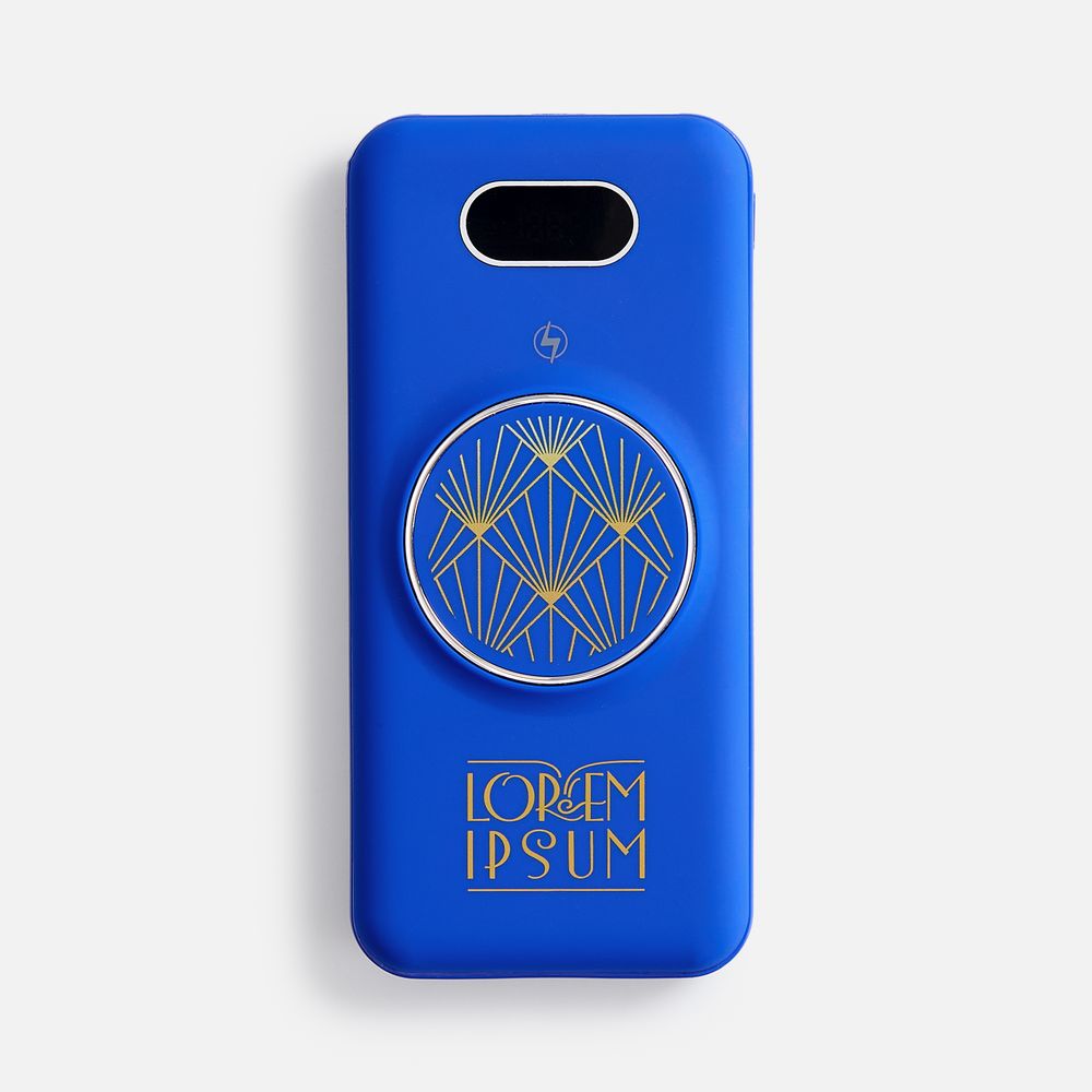 Аккумулятор Omni Qi 10000 мАч, ver.2, синий / Миниатюра нанесения (1000)