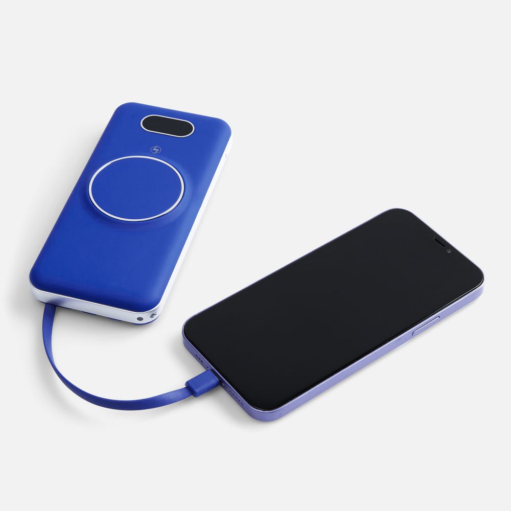 Внешний аккумулятор Omni Pro 10000 мАч, синий / Миниатюра WWW (1000)