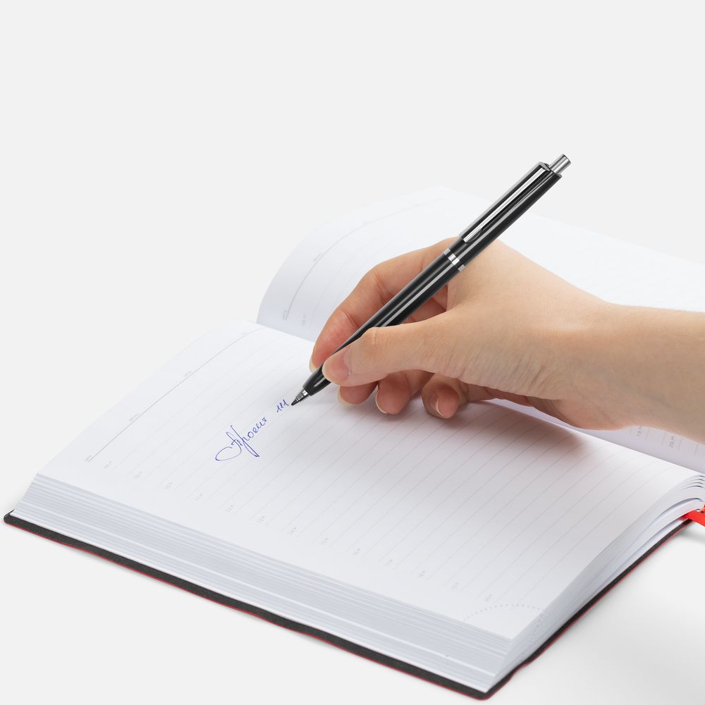 Ручка шариковая Classic, черная / Миниатюра WWW (1000)