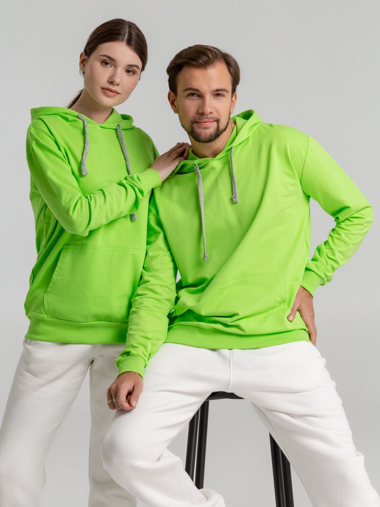 Толстовка с капюшоном Unit Kirenga, зеленое яблоко / Миниатюра WWW (1000)