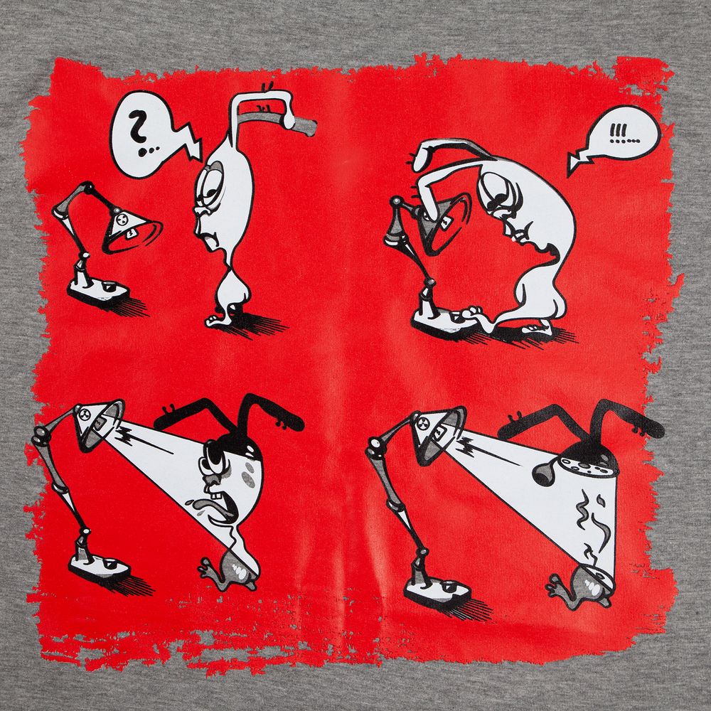 Футболка мужская «Яжопытный», серый меланж / Миниатюра WWW (1000)