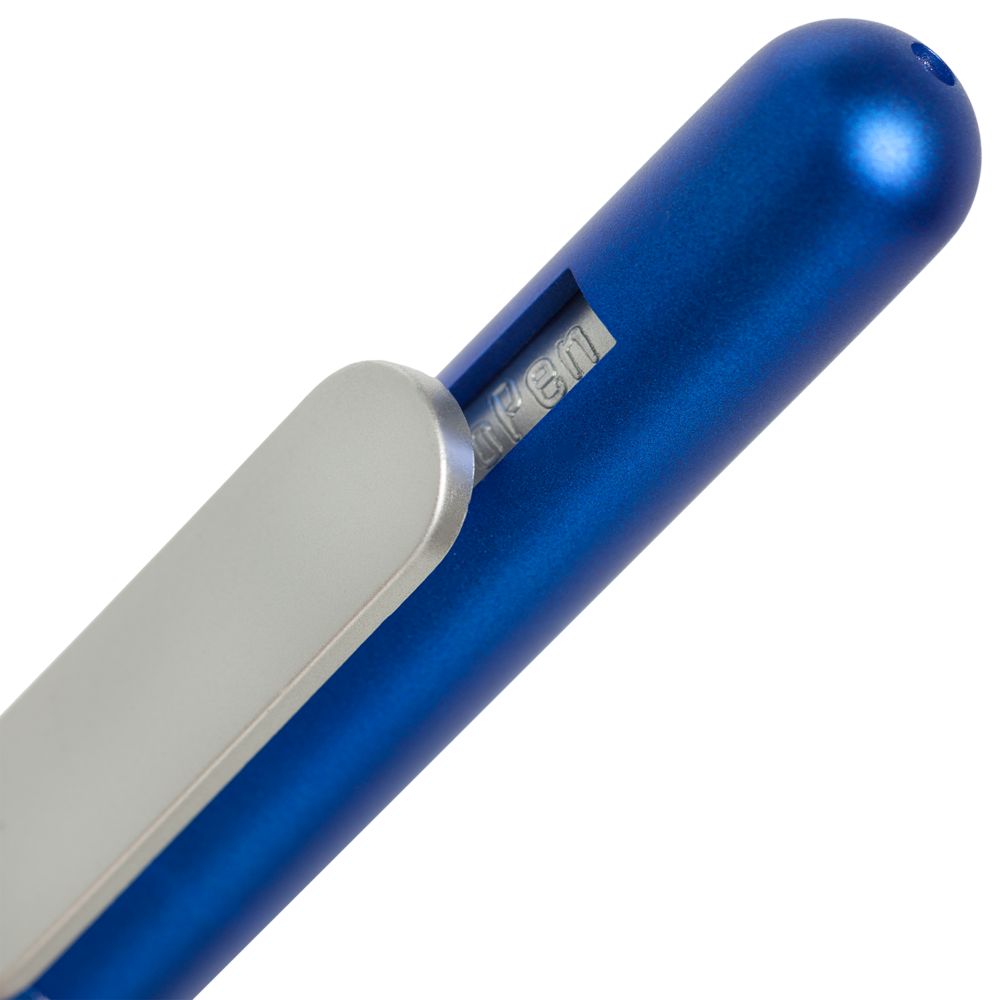 Ручка шариковая Swiper Silver, синий металлик / Миниатюра WWW (1000)