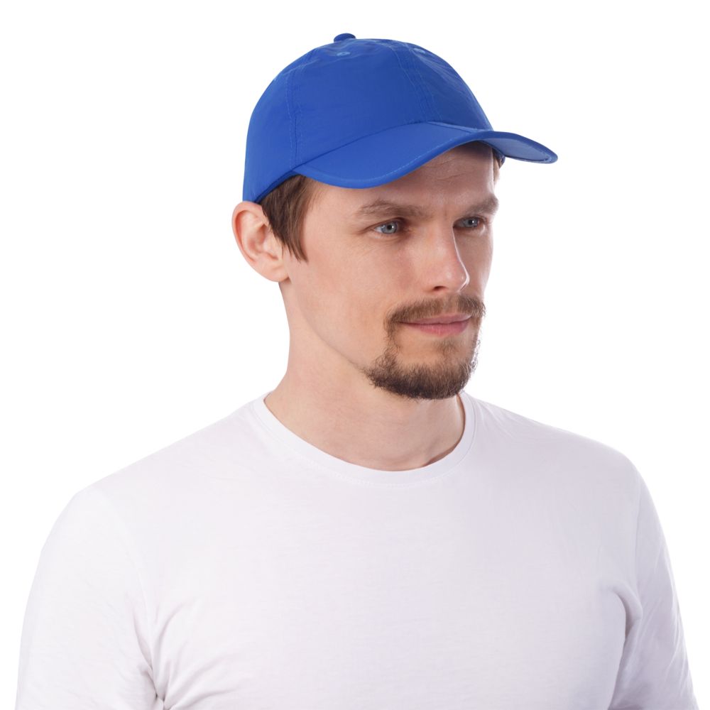 Бейсболка складная Ben Lomond, ярко-синяя / Миниатюра WWW (1000)