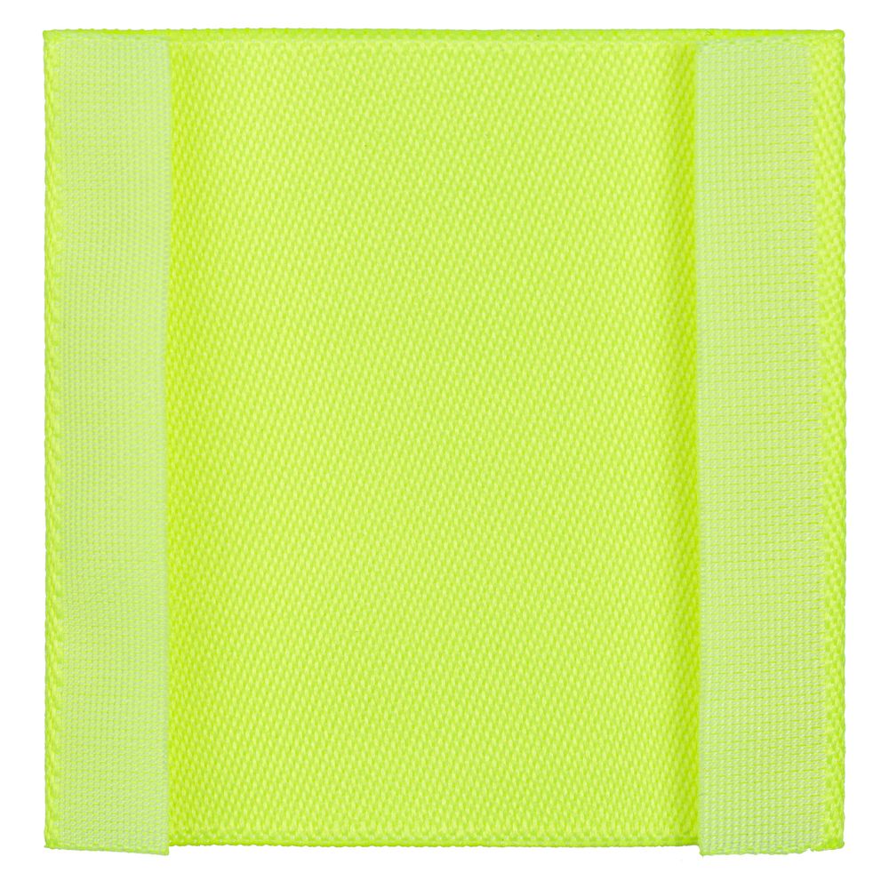 Лейбл тканевый Epsilon, L, желтый неон / Миниатюра WWW (1000)