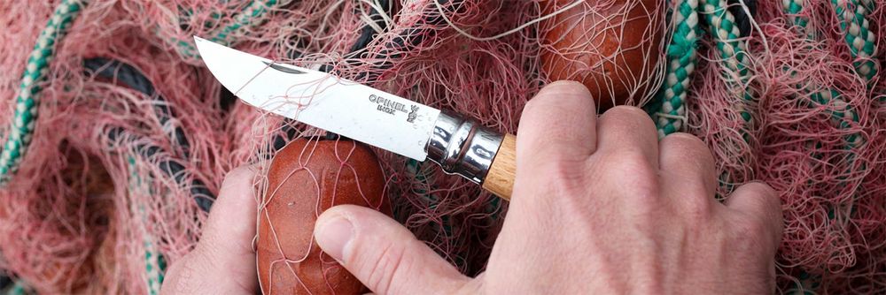 Нож Opinel No 8, бук / Миниатюра WWW (1000)