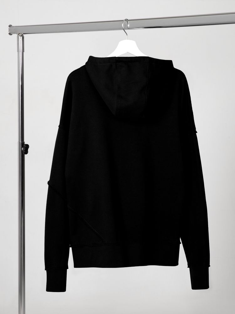 Худи унисекс Vozduh 2.0, темно-серое (графит) / Миниатюра WWW (1000)