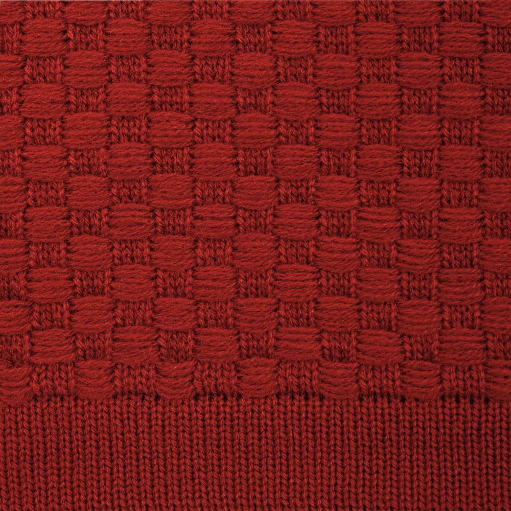 Плед Sheerness, коричневый (терракота) / Миниатюра WWW (1000)